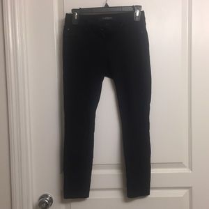 Cropped Black Jeggings
